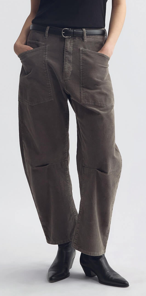 Shon Corduroy Pant Sage Grey