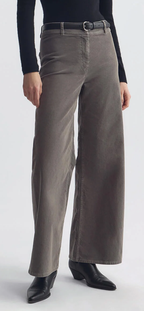 Megan Corduroy Pant Sage Grey