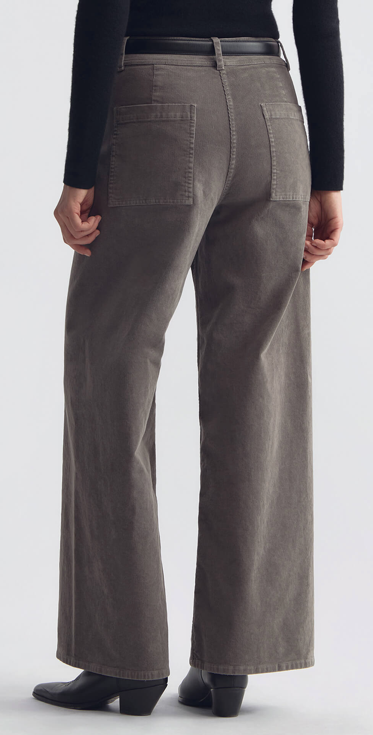 Megan Corduroy Pant Sage Grey