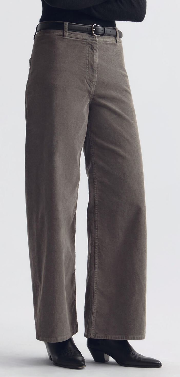 Megan Corduroy Pant Sage Grey