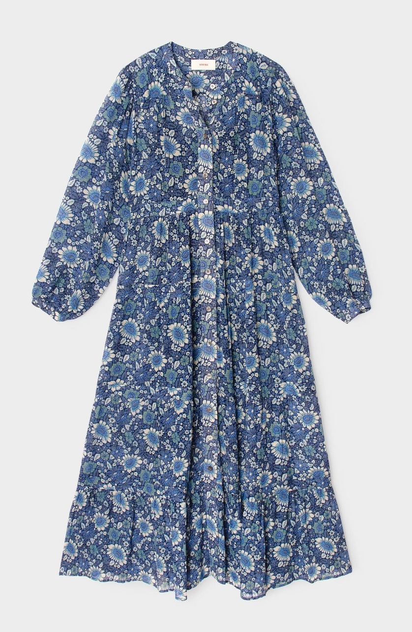 Vera Dress Bluejay