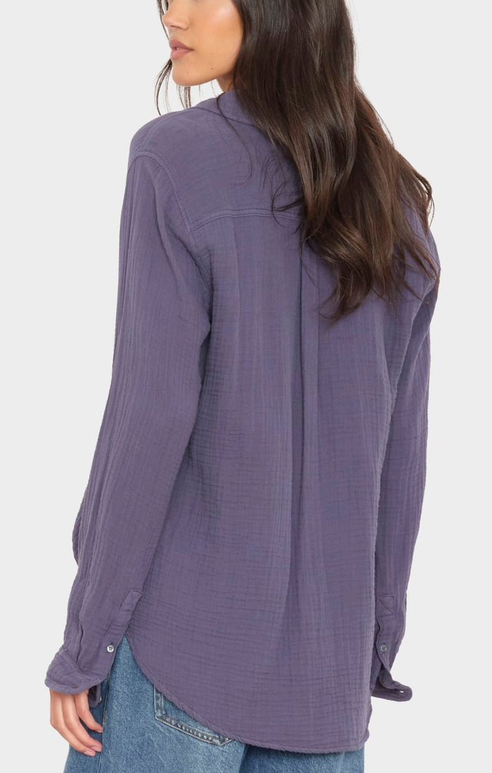 Scout Shirt Charcoal Blue