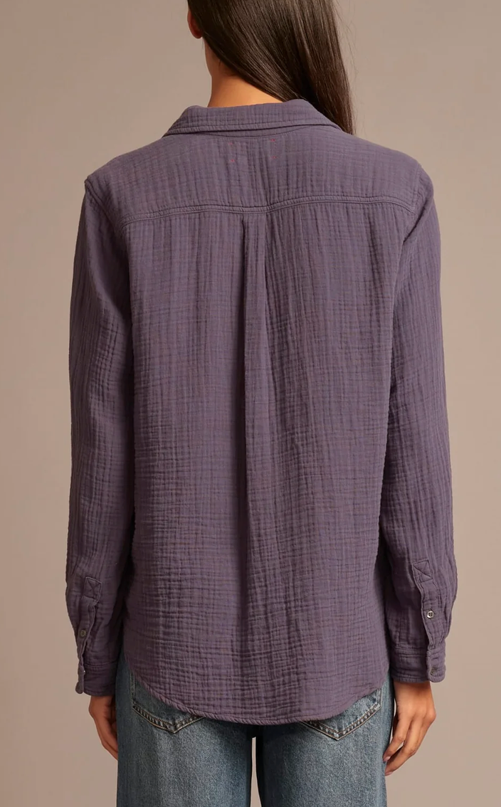 Scout Shirt Charcoal Blue