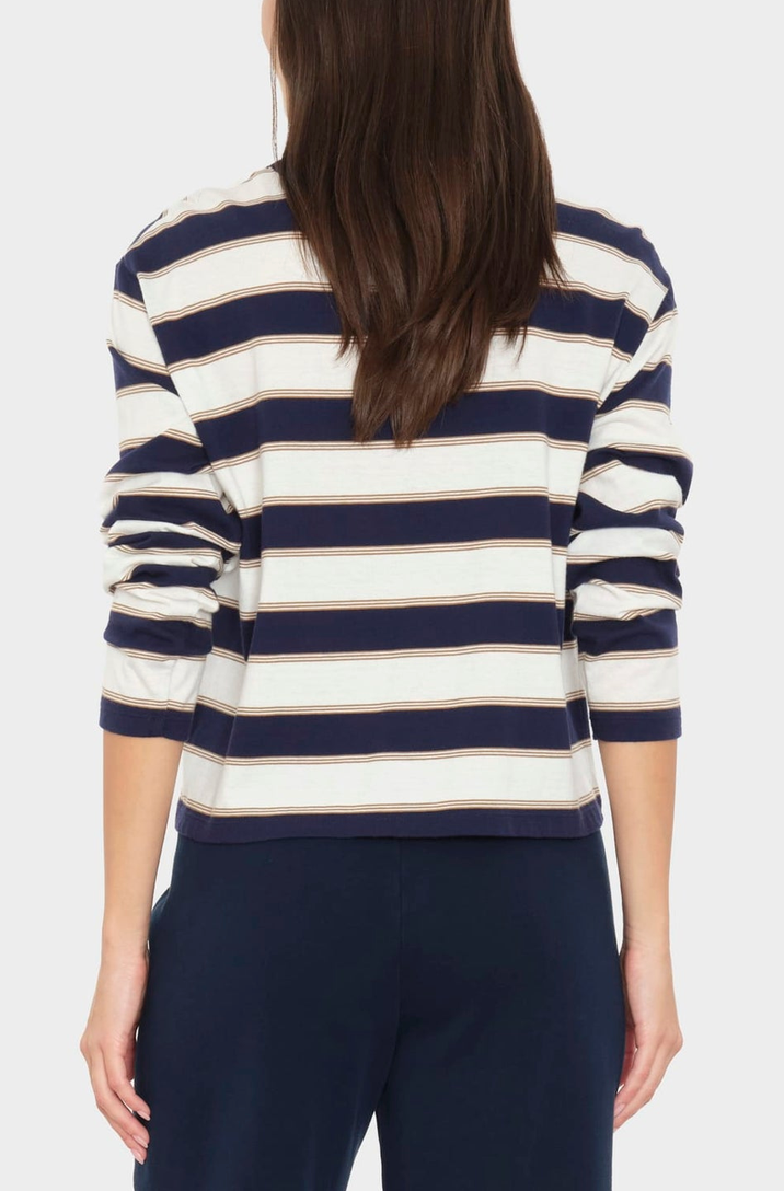 Terrance Tee Navy Crescent
