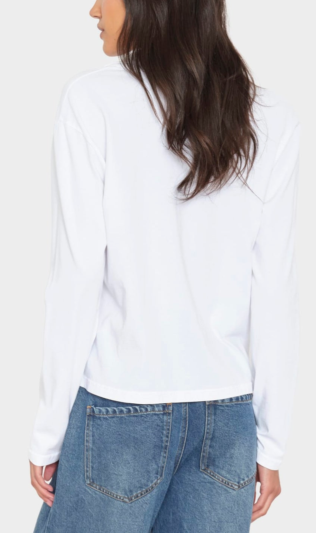 Spalding Tee White