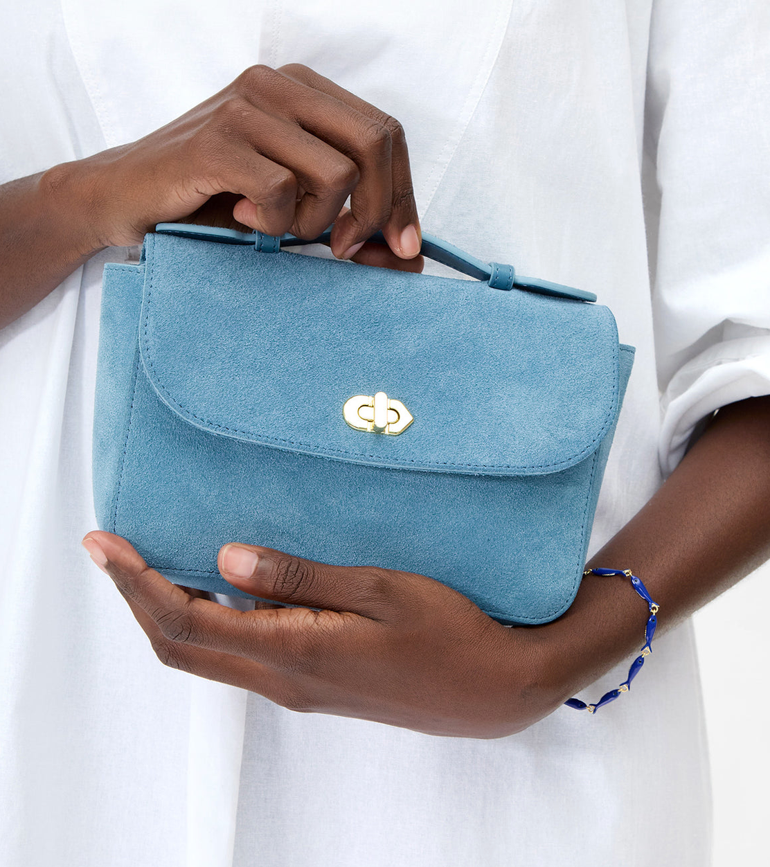 Kathryn Suede Desert Blue