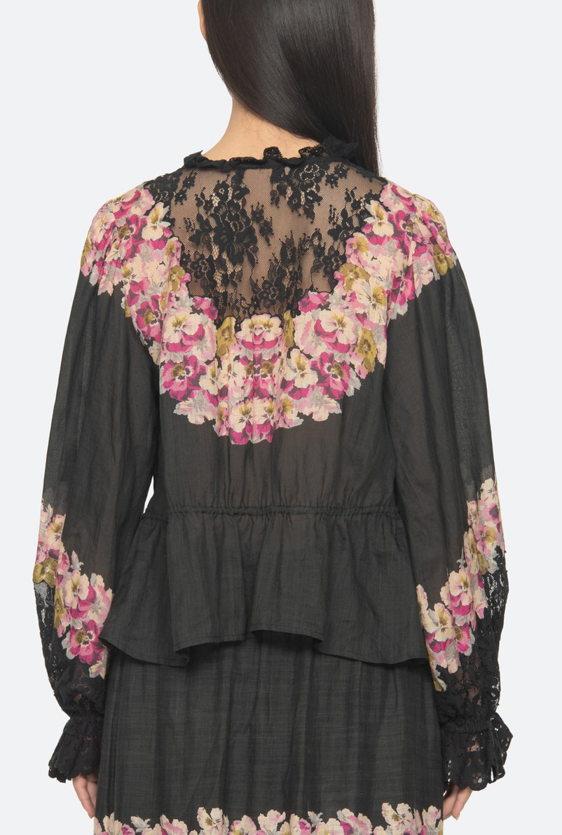 Persephone Top Black