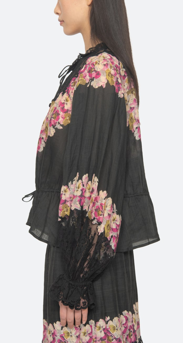 Persephone Top Black