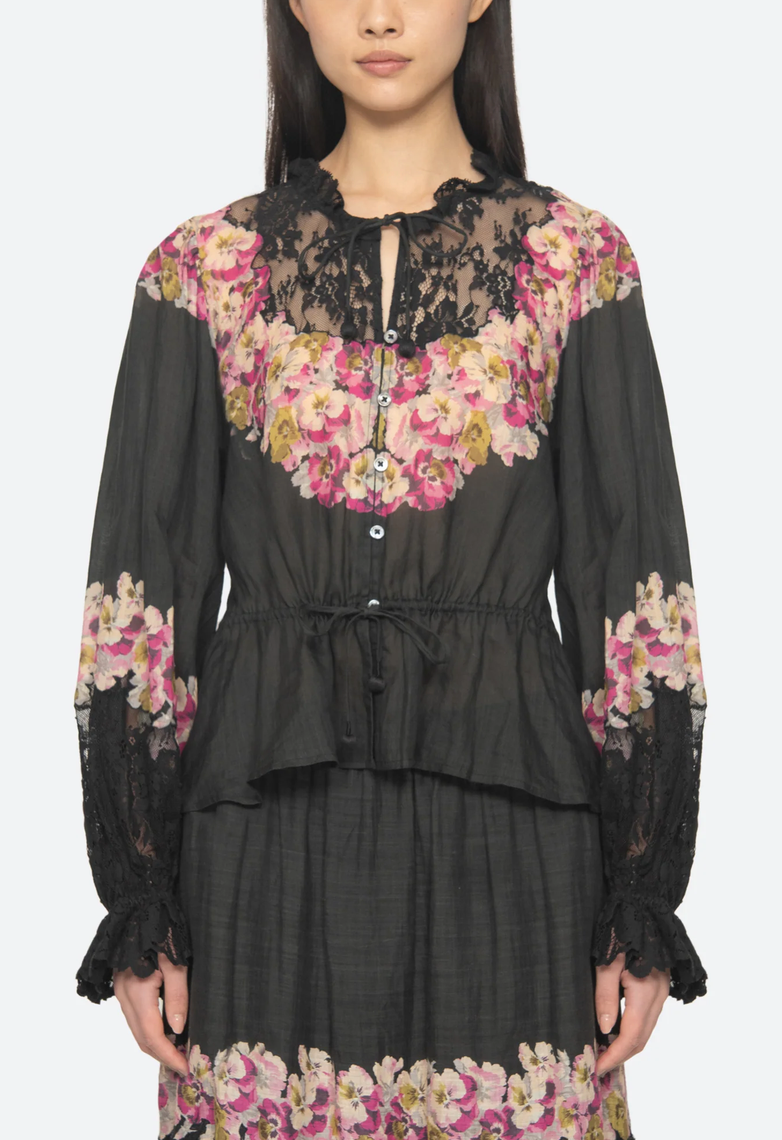 Persephone Top Black