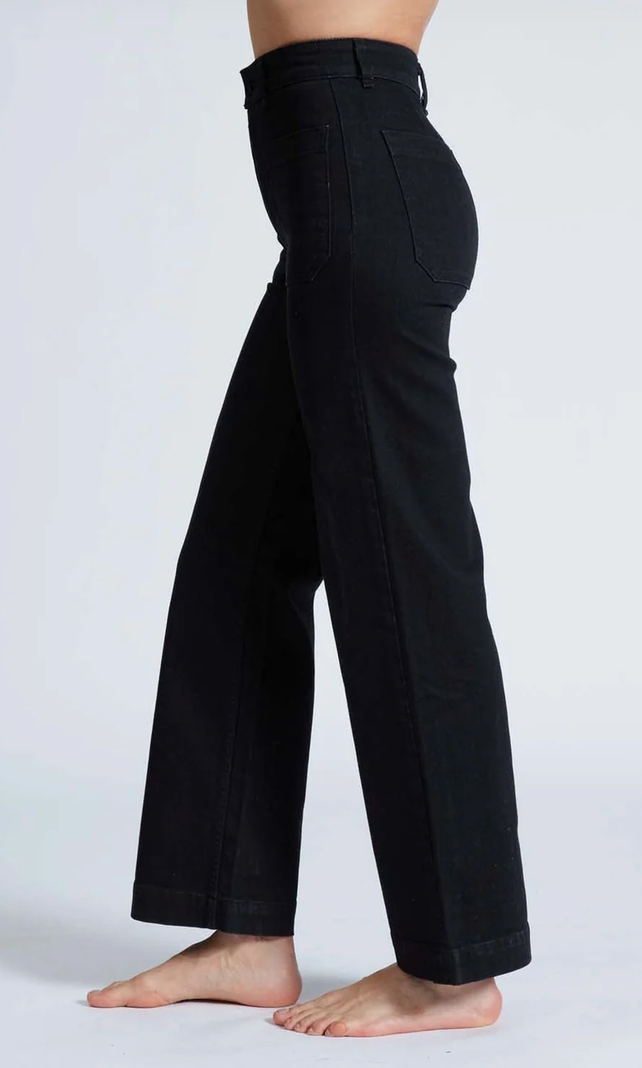 Sailor pant black resin