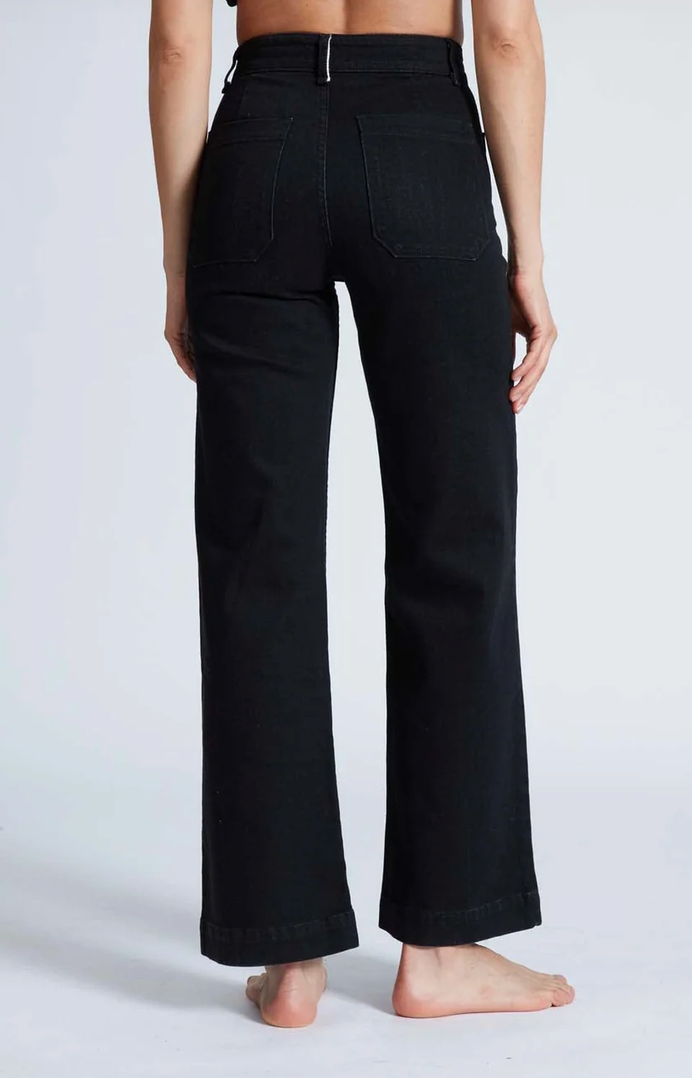 Sailor pant black resin