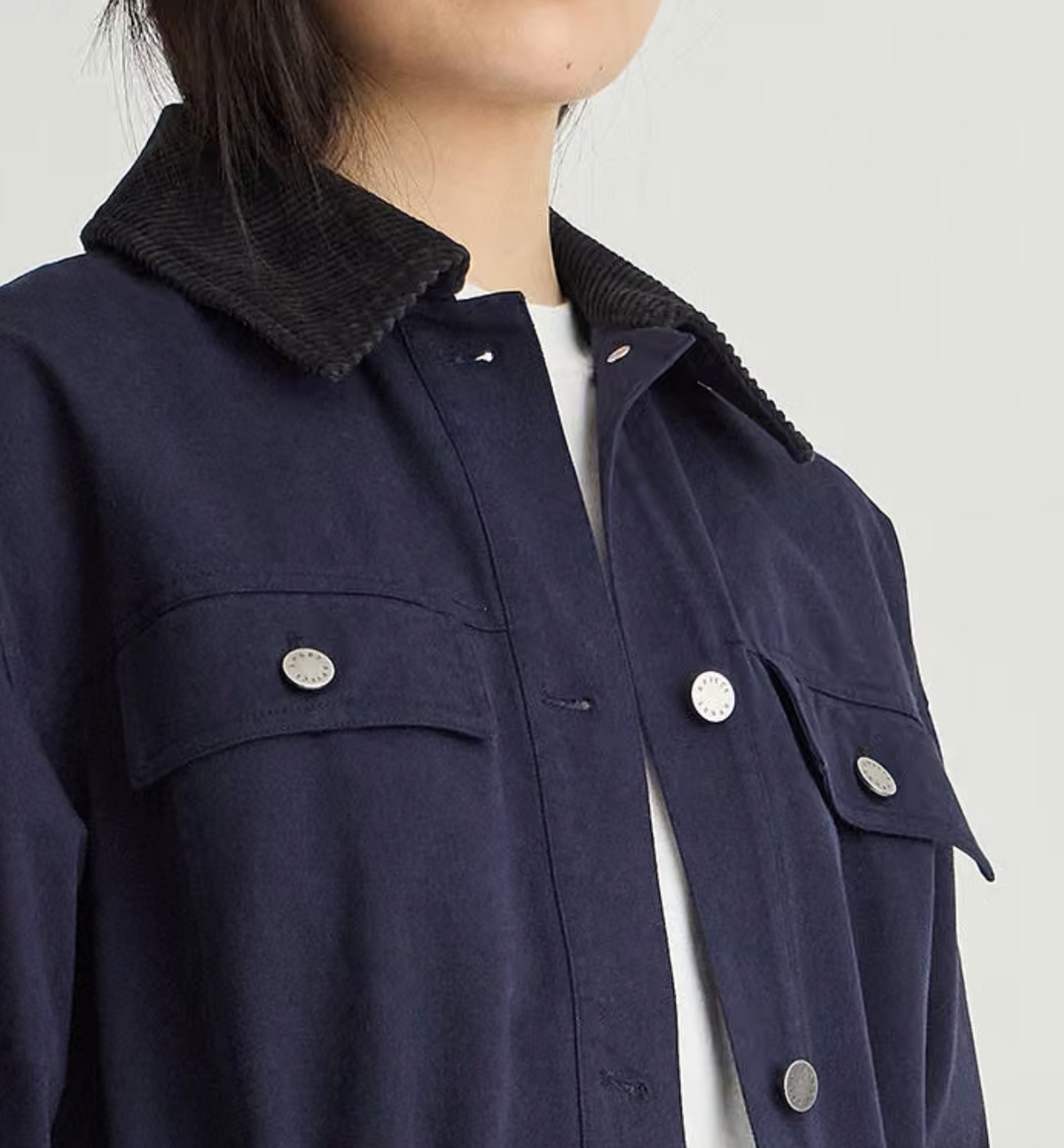barn chore jacket navy