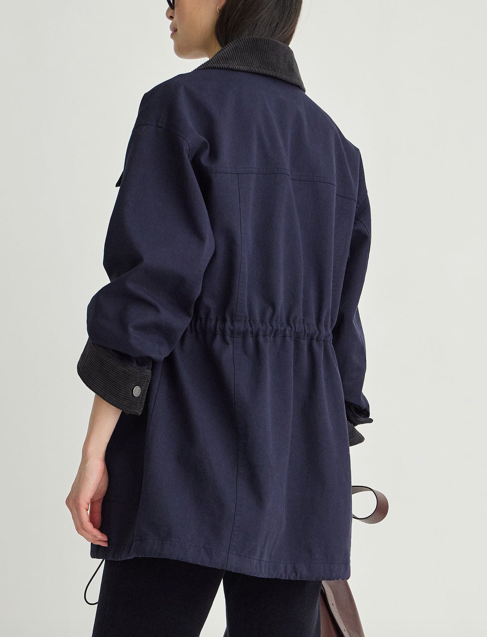 barn chore jacket navy