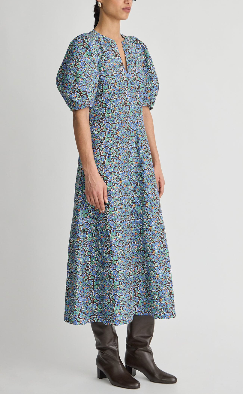 sculpted sabina maxi cloud cottage floral