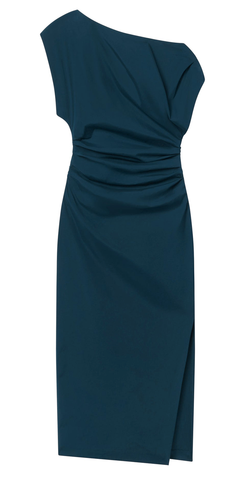 Nara dress carbon blue