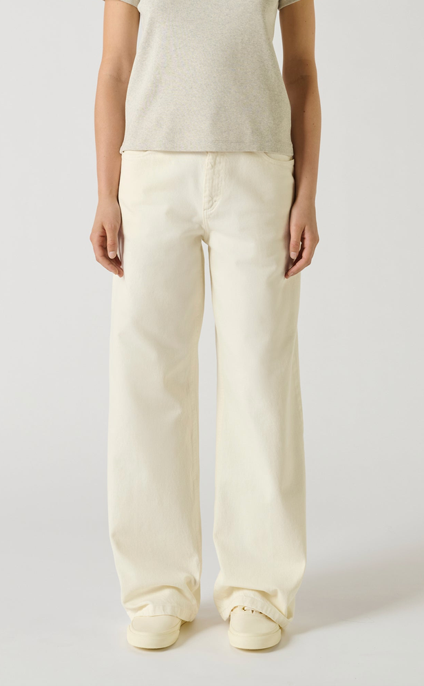 Calvin straight jeans in denim ecru