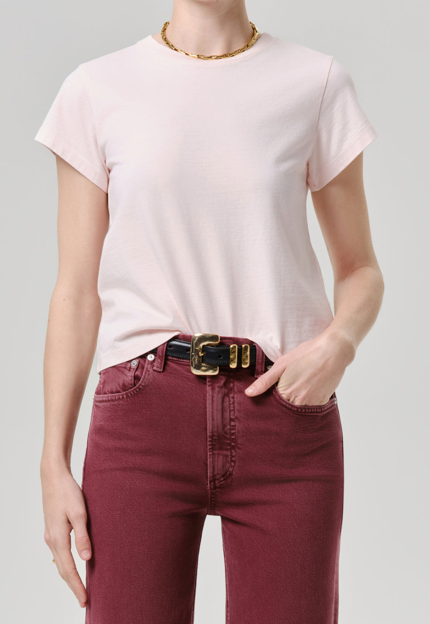 Kai Baby Tee In Pink Peppercorn