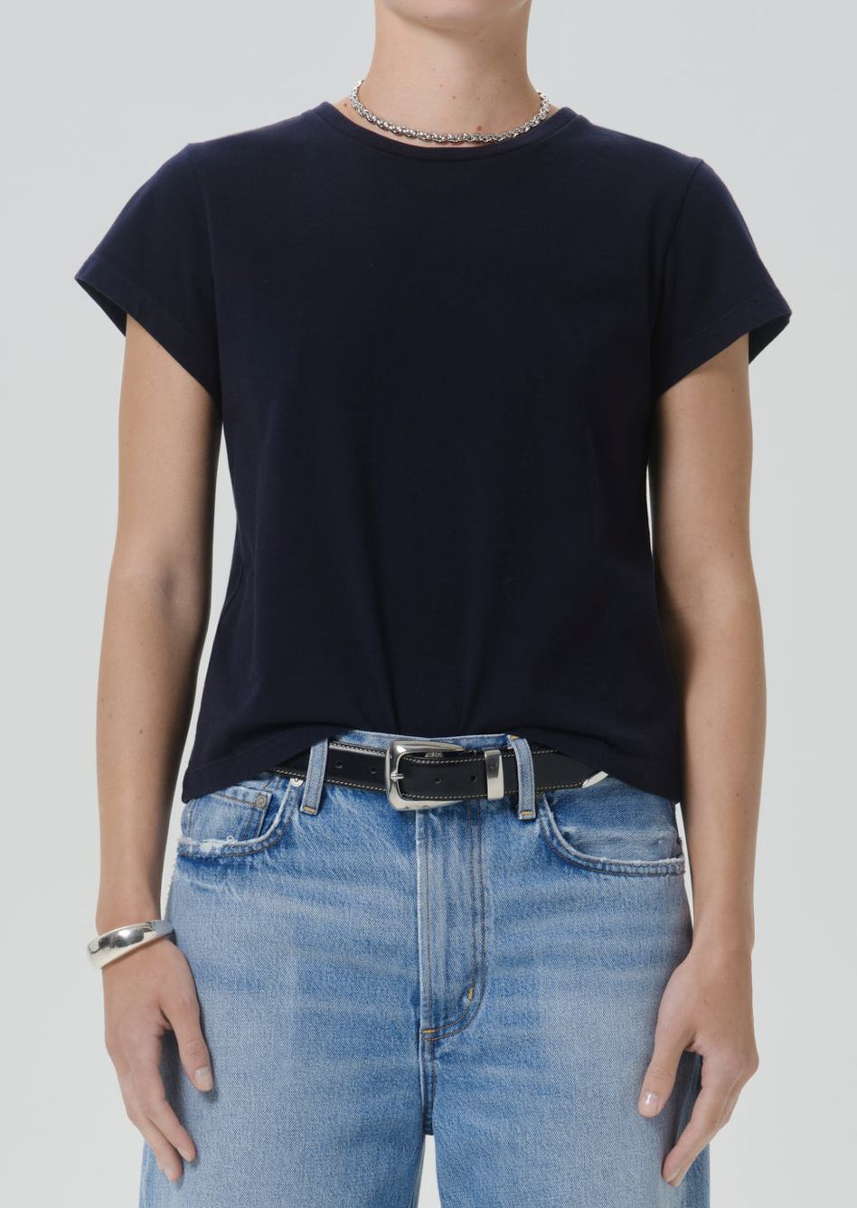Kai Baby Tee In Navy