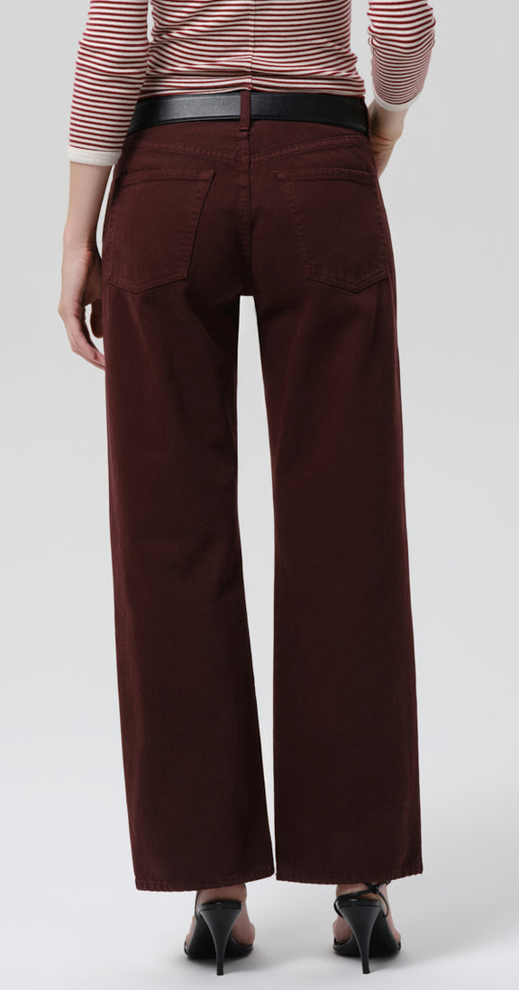 Lindz Easy Straight In Burgundy