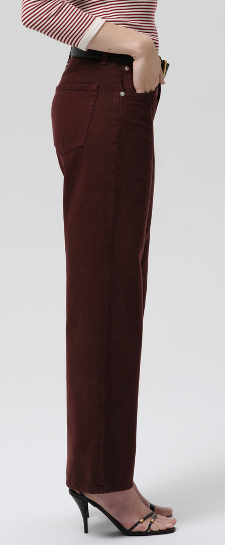 Lindz Easy Straight In Burgundy
