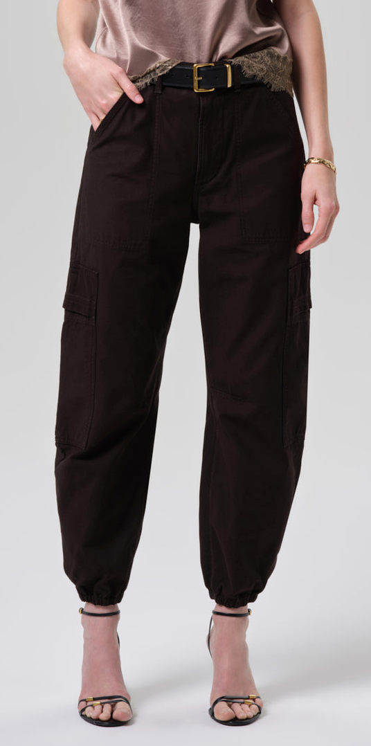 Ciela Bubble Hem Utility In Espresso