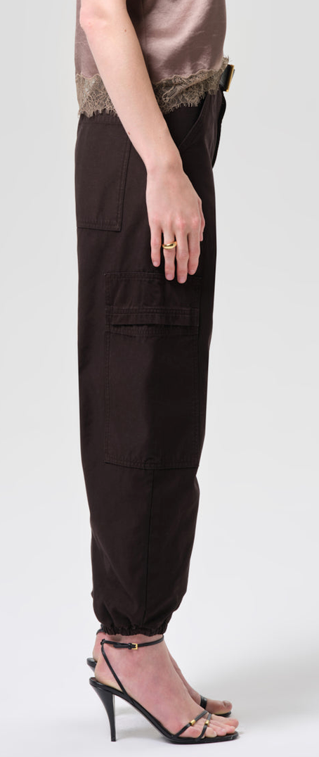 Ciela Bubble Hem Utility In Espresso