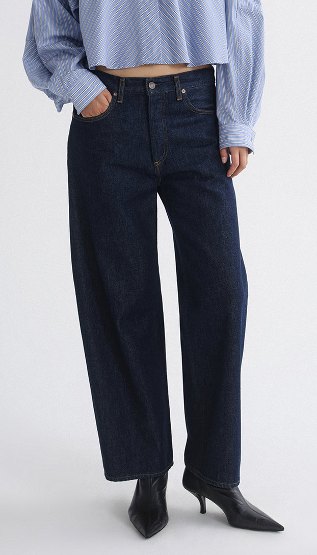 Arc Jean Loose Wide 29" In Rinse