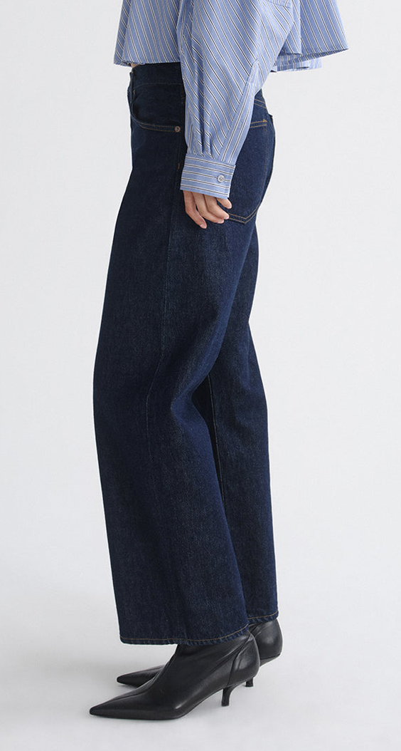 Arc Jean Loose Wide 29" In Rinse