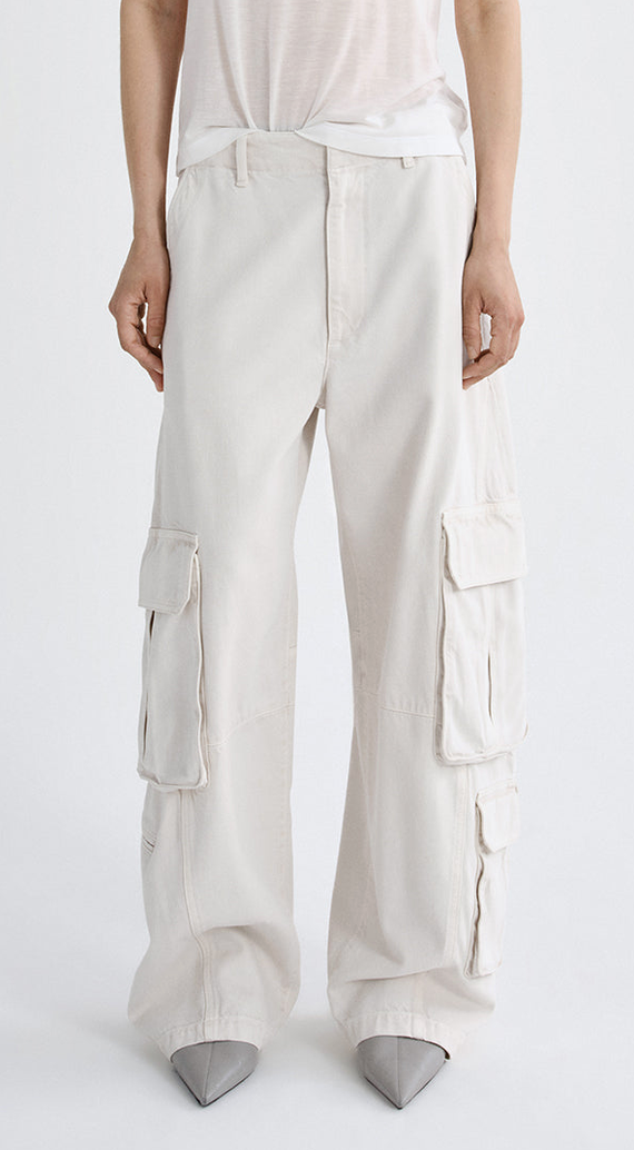 Ambika Utility Pant In Bone