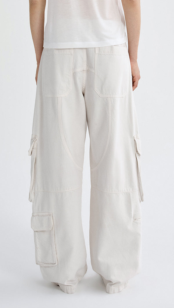 Ambika Utility Pant In Bone