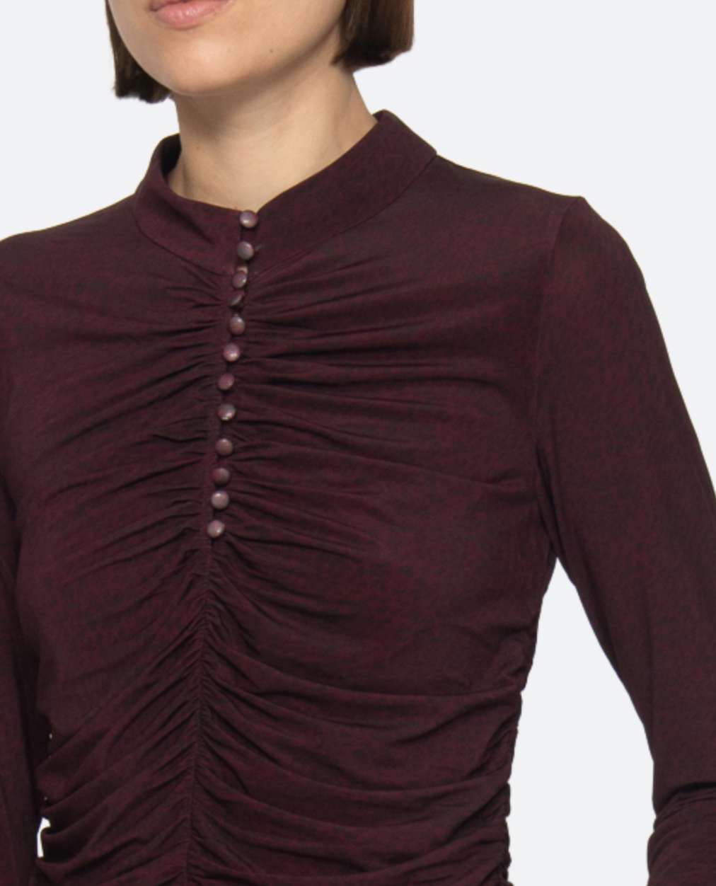 Charlize top burgundy