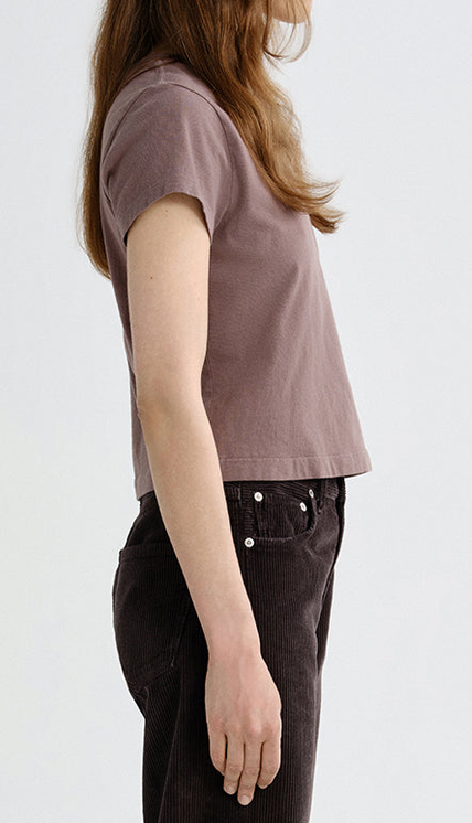 Adine Shrunken Tee Mauvine