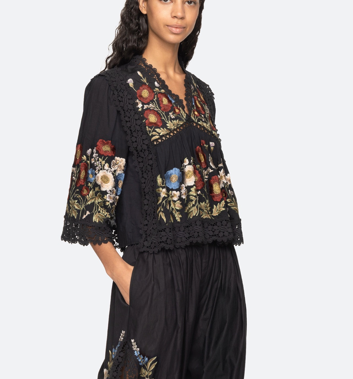 Ruwa top black