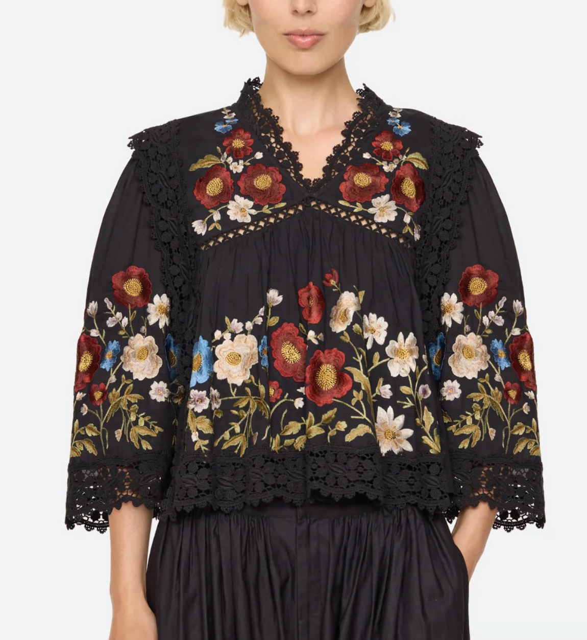 Ruwa top black