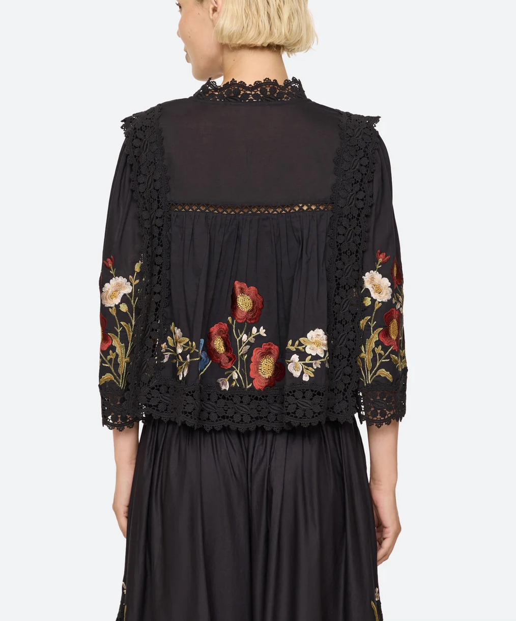 Ruwa top black