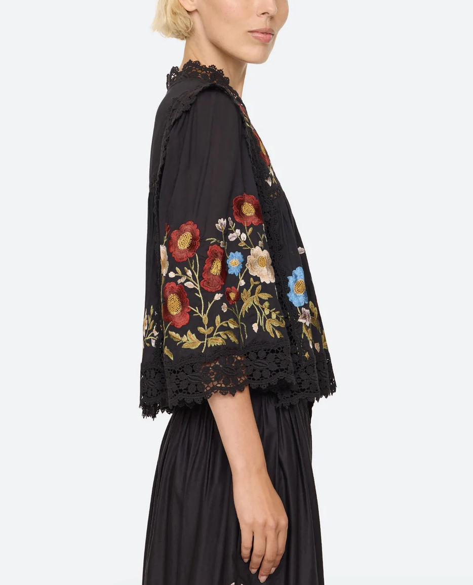 Ruwa top black