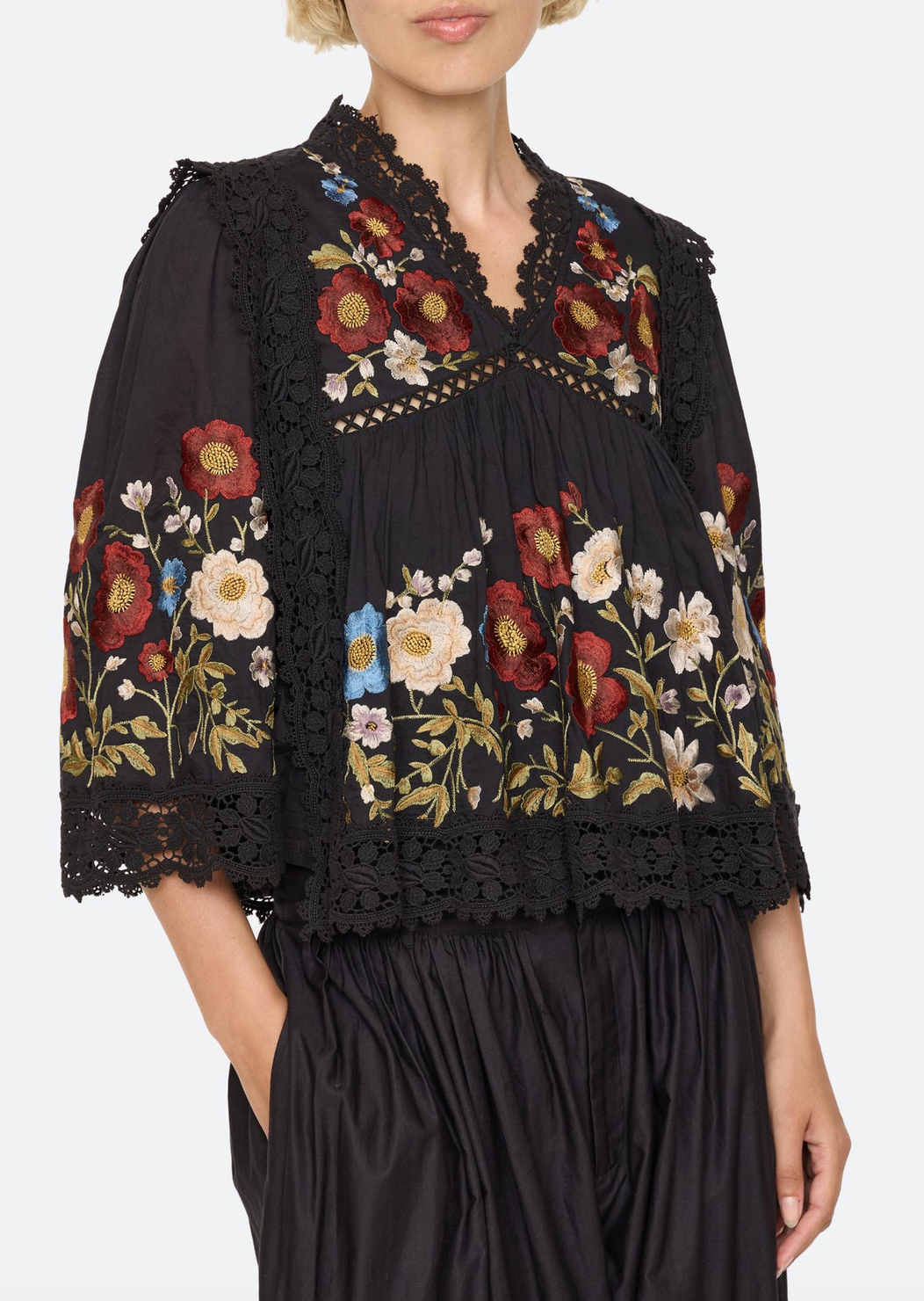 Ruwa top black