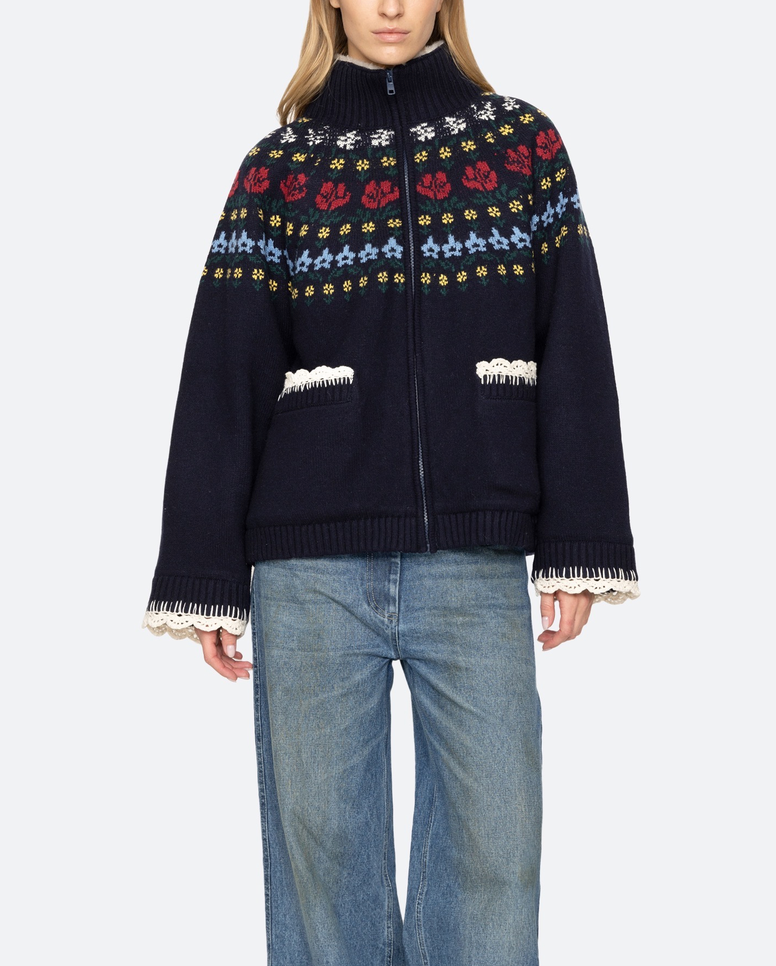 Preston jacket navy