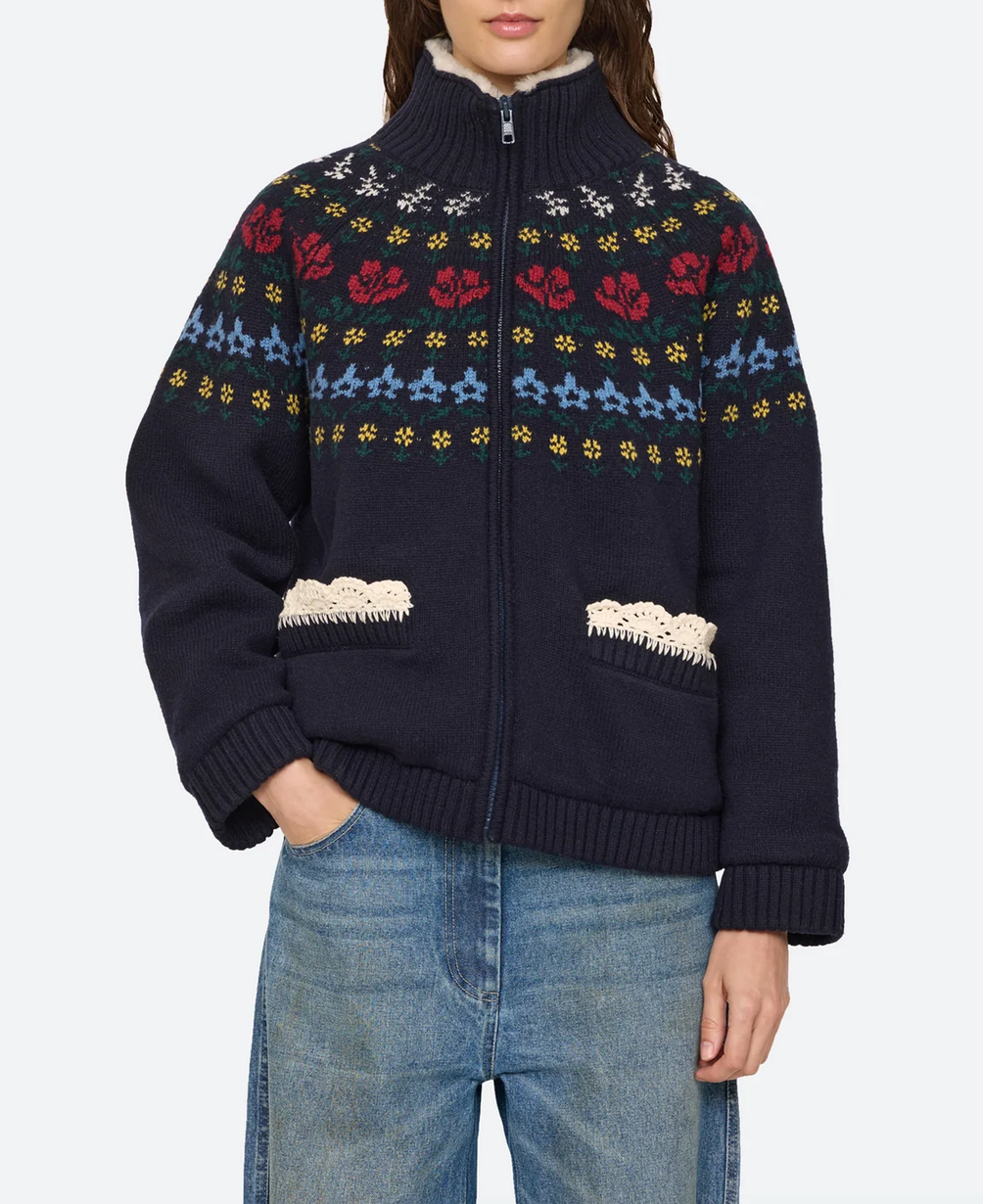 Preston jacket navy
