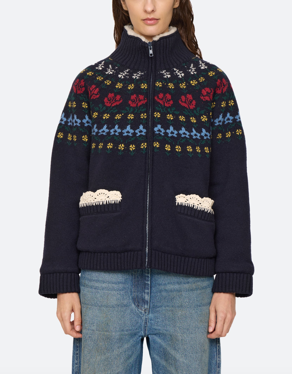 Preston jacket navy