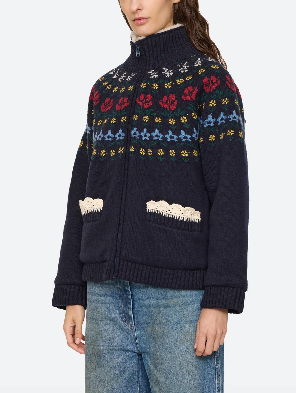 Preston jacket navy