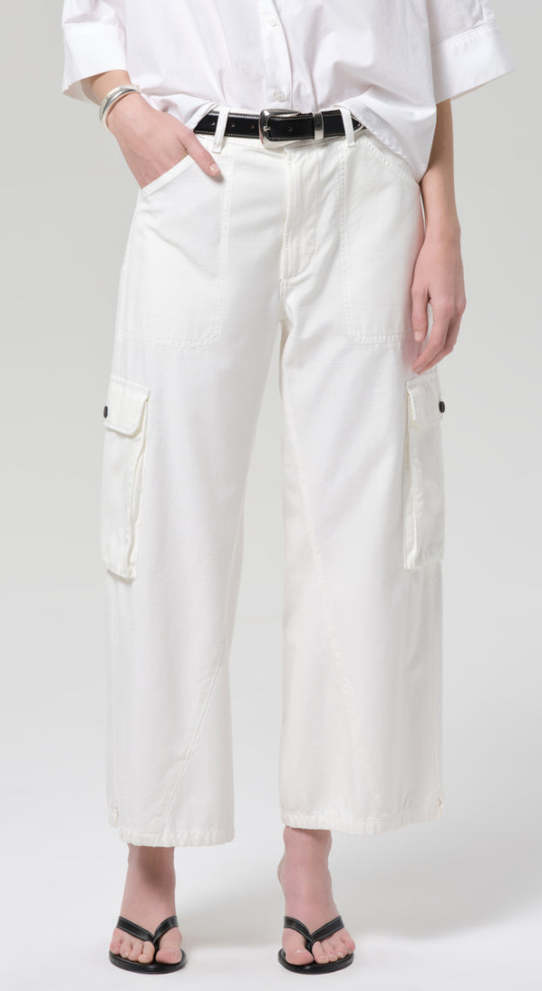 Thassos Twisted Seam Utility Pant In Pashmina
