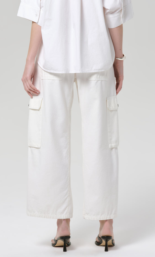 Thassos Twisted Seam Utility Pant In Pashmina
