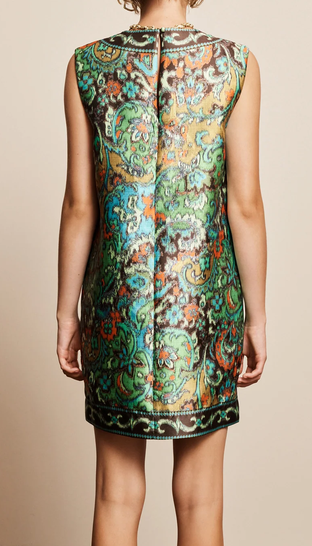 Charlotte Mini dress in green