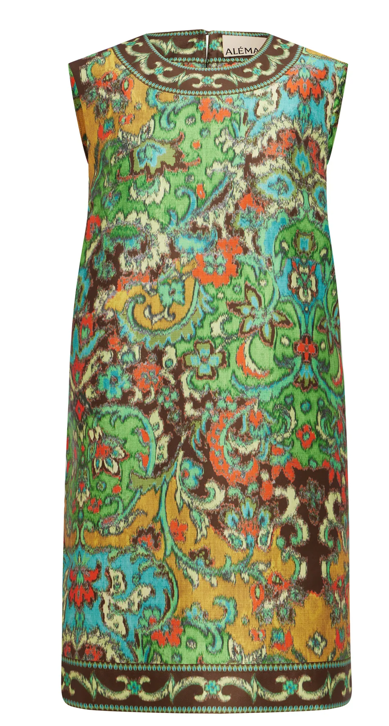 Charlotte Mini dress in green