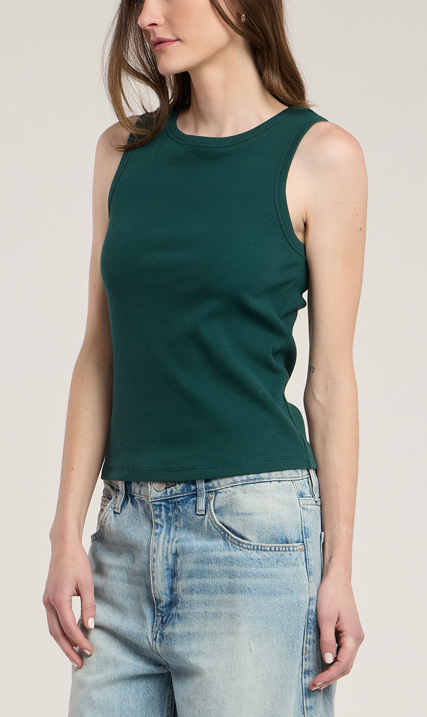 Maxie Muscle Rib Tank Bluegrass