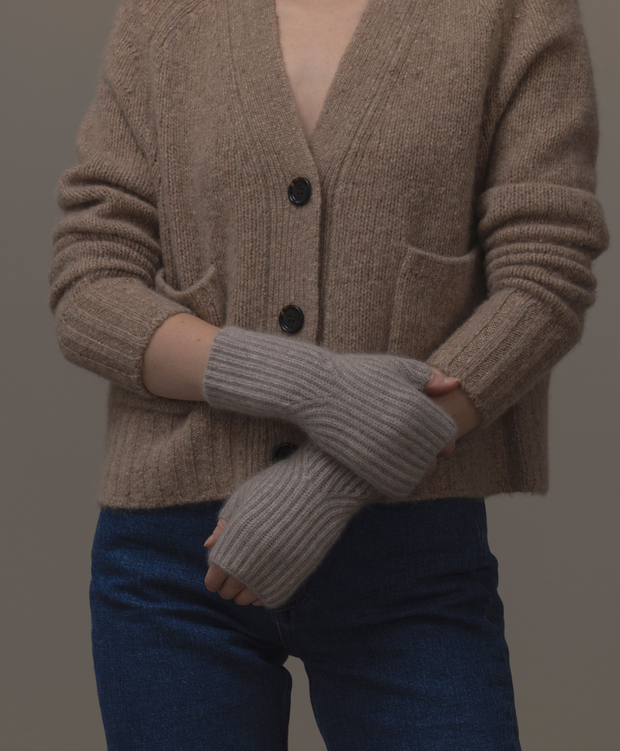 Fingerless Gloves Fresh Pepper