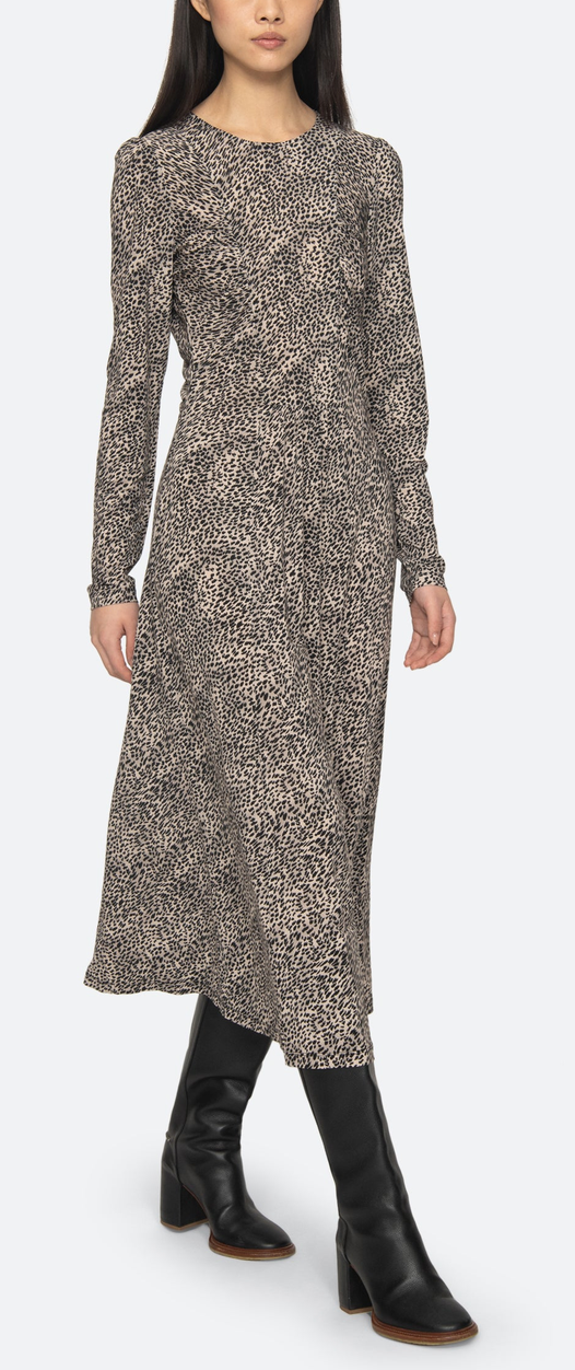 Charlize L/S Dress Cream
