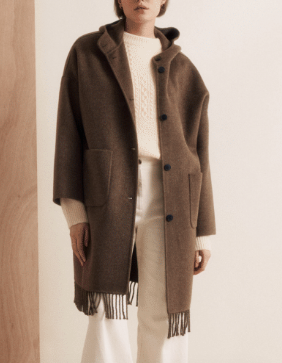 Visio wool coat nut