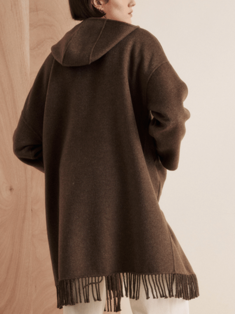 Visio wool coat nut